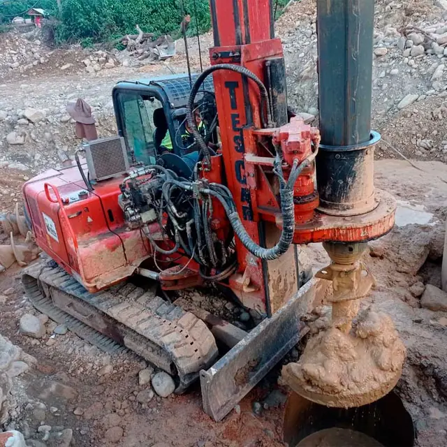 Trabajos de Geoinfra: Fundaciones