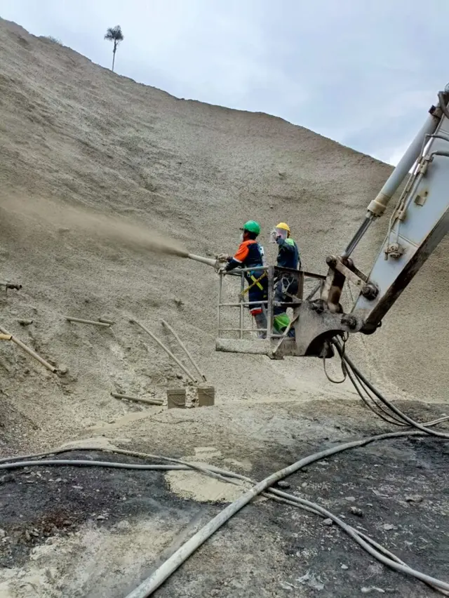 Fotografía 5 de los trabajos geotécnicos de Geoinfra